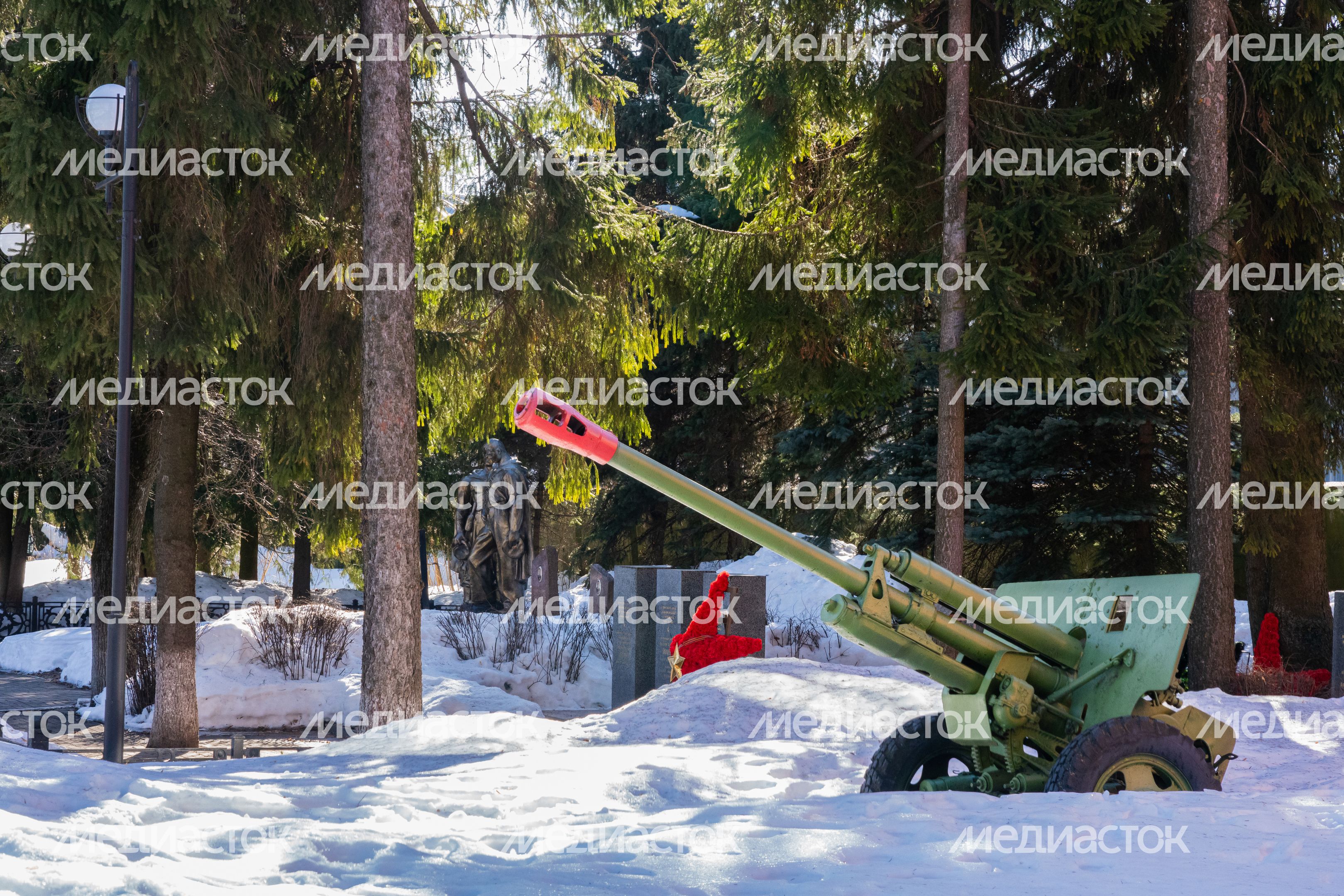 Можайск. Сквер Славы