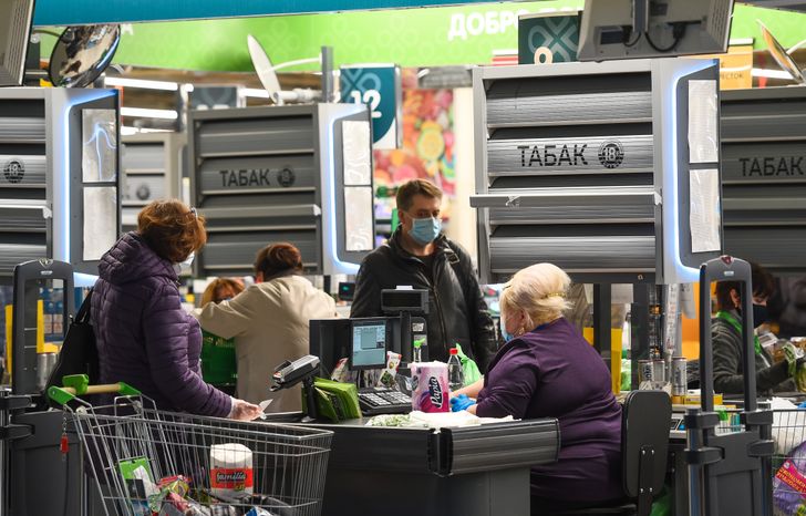 Московский регион во время «масочного режима» в связи с угрозой распространения коронавируса