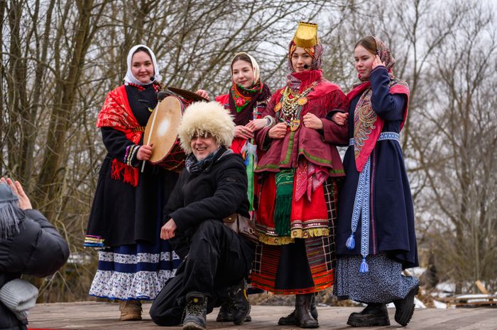 Празднование Масленицы в Муранове