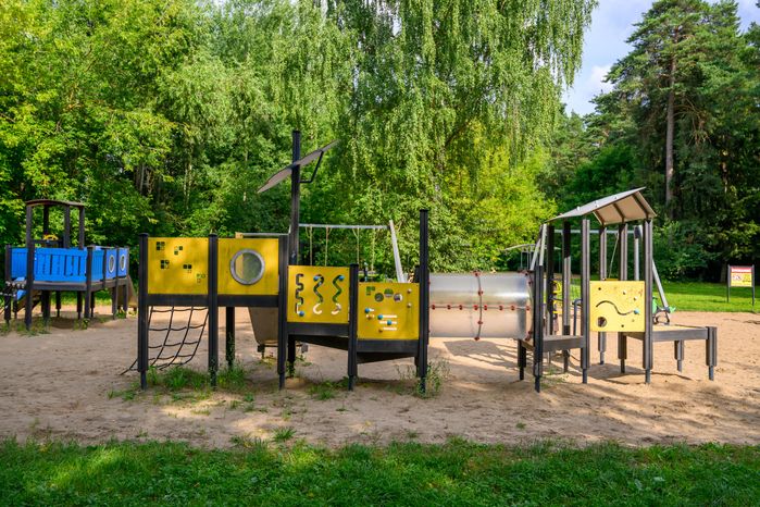 Озеро Бабошкино в Балашихе. Лето