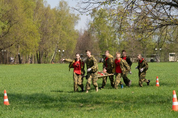 Патриотическая игра_Юнармия, вперед