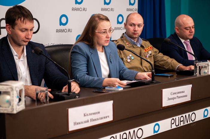 Пресс-конференция по организации «Добрых комнат» в Подмосковье