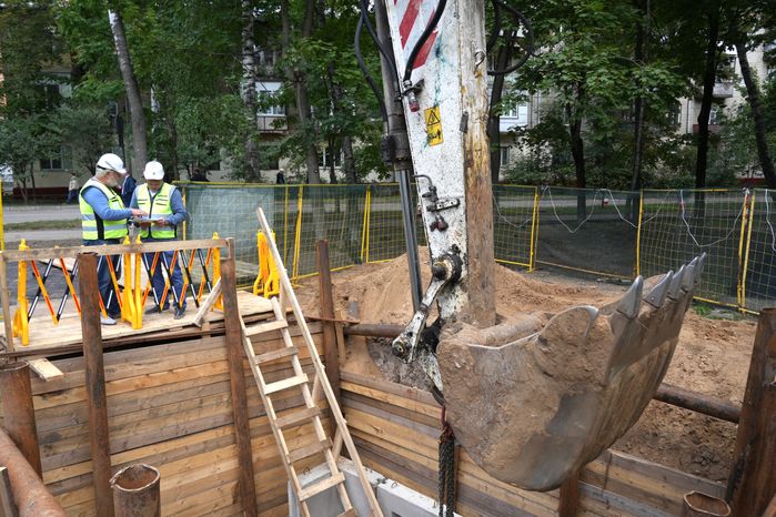 В г.о. Королев завершается капремонт сети водоводов