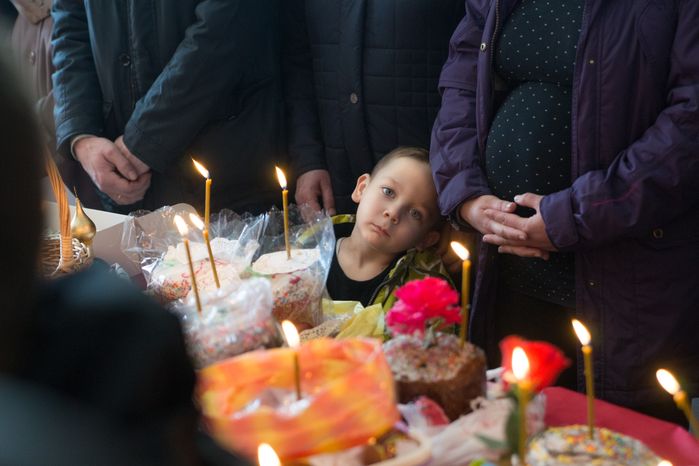 Пасха в Павлово-Посадском районе