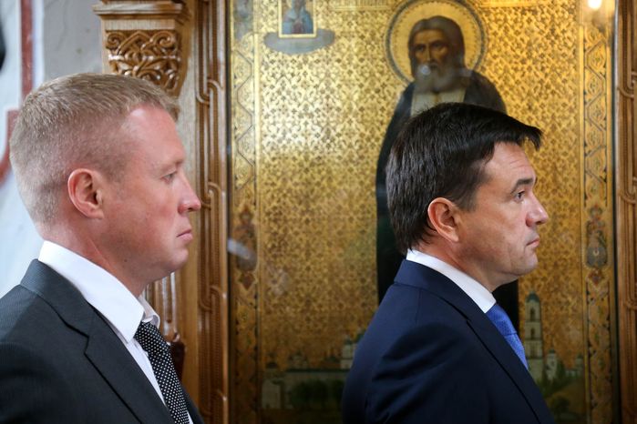 Губернатор Подмосковья Андрей Воробьев посетил Зарайск