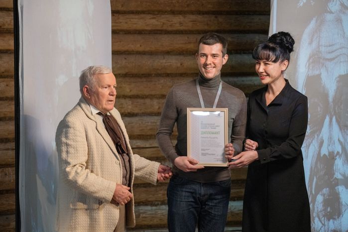 Дипломант конкурса Никита Кушель из Белорусского государственного университета культуры и искусств