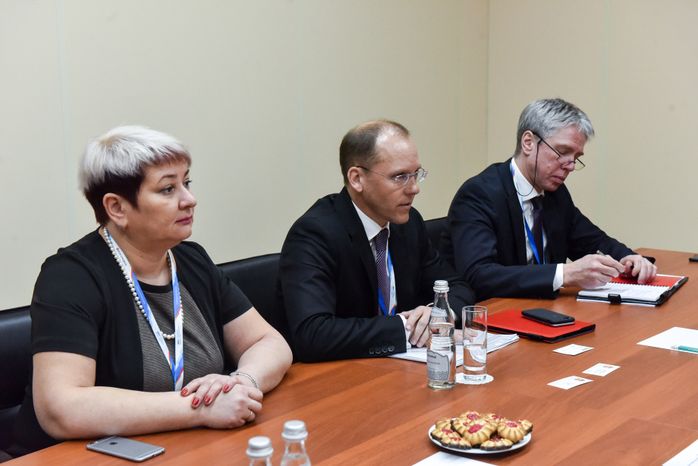 Встреча представителей правительства Подмосковья и компаний Метро и Mars прошла в рамках форума в Сочи