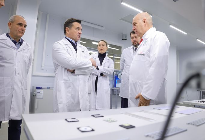 Андрей Воробьев запустил производство высокотехнологичной продукции в Подмосковье
