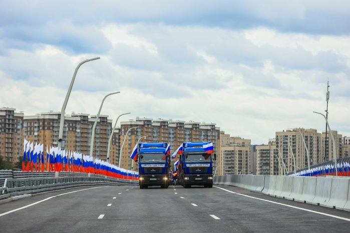 Открытие автомагистрали М-12 «Восток» с участием Губернатора Подмосковья
