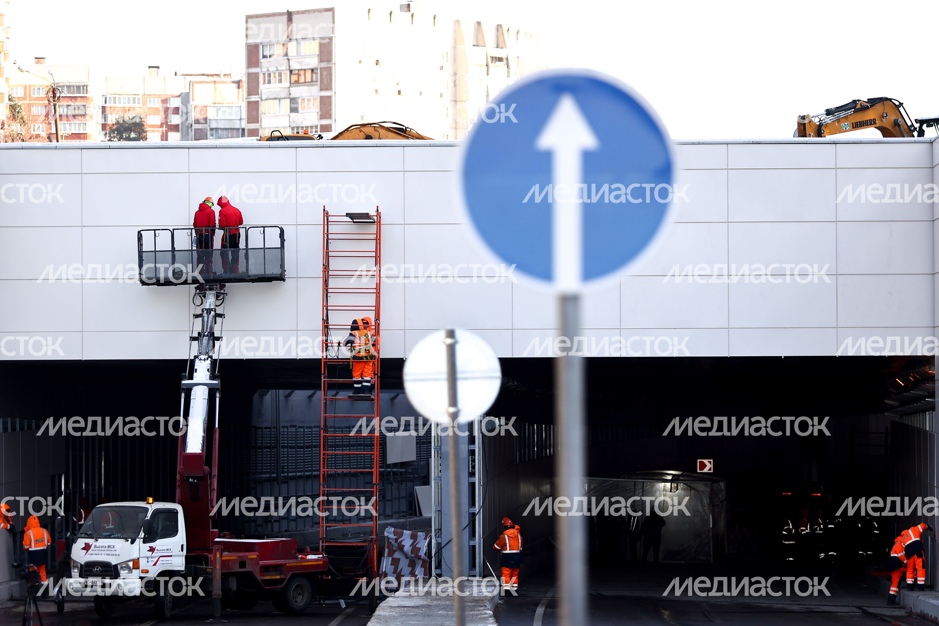 Проверка хода реконструкции дороги в Жуковском Губернатором Подмосковья