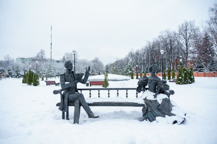 Зимние виды Лосино-Петровского