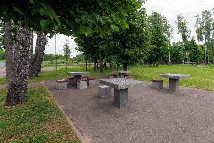 Лето в Городском парке культуры отдыха в Ивантеевке Пушкинского округа