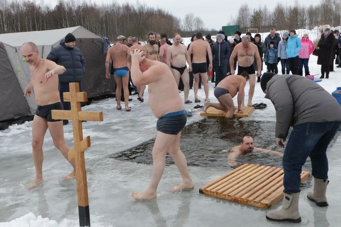 Крещенские купания в Лотошино