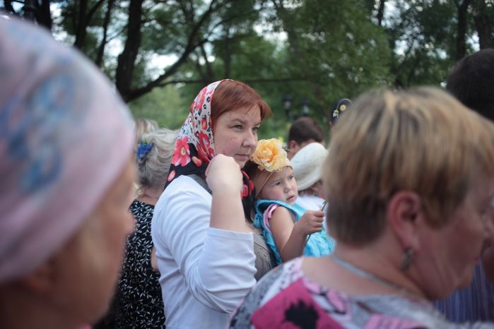 Открытие памятника святым Петру и Февронии в Сергиевом Посаде