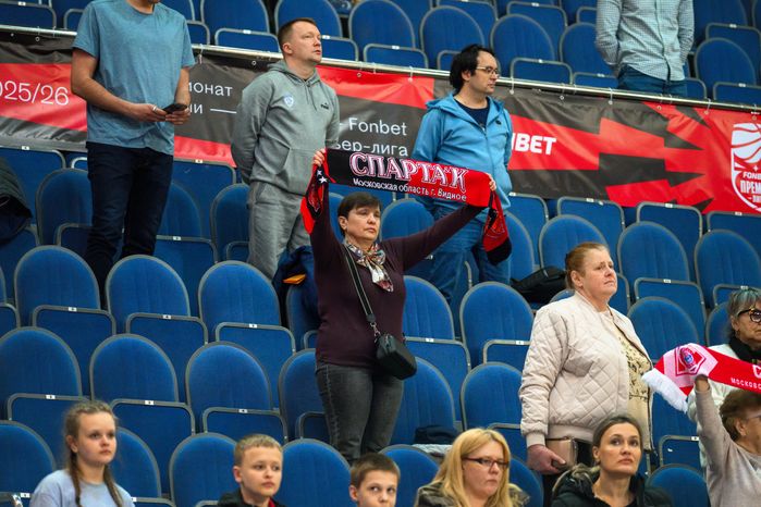 Болельщики Премьер-лиги Чемпионата России в Видном