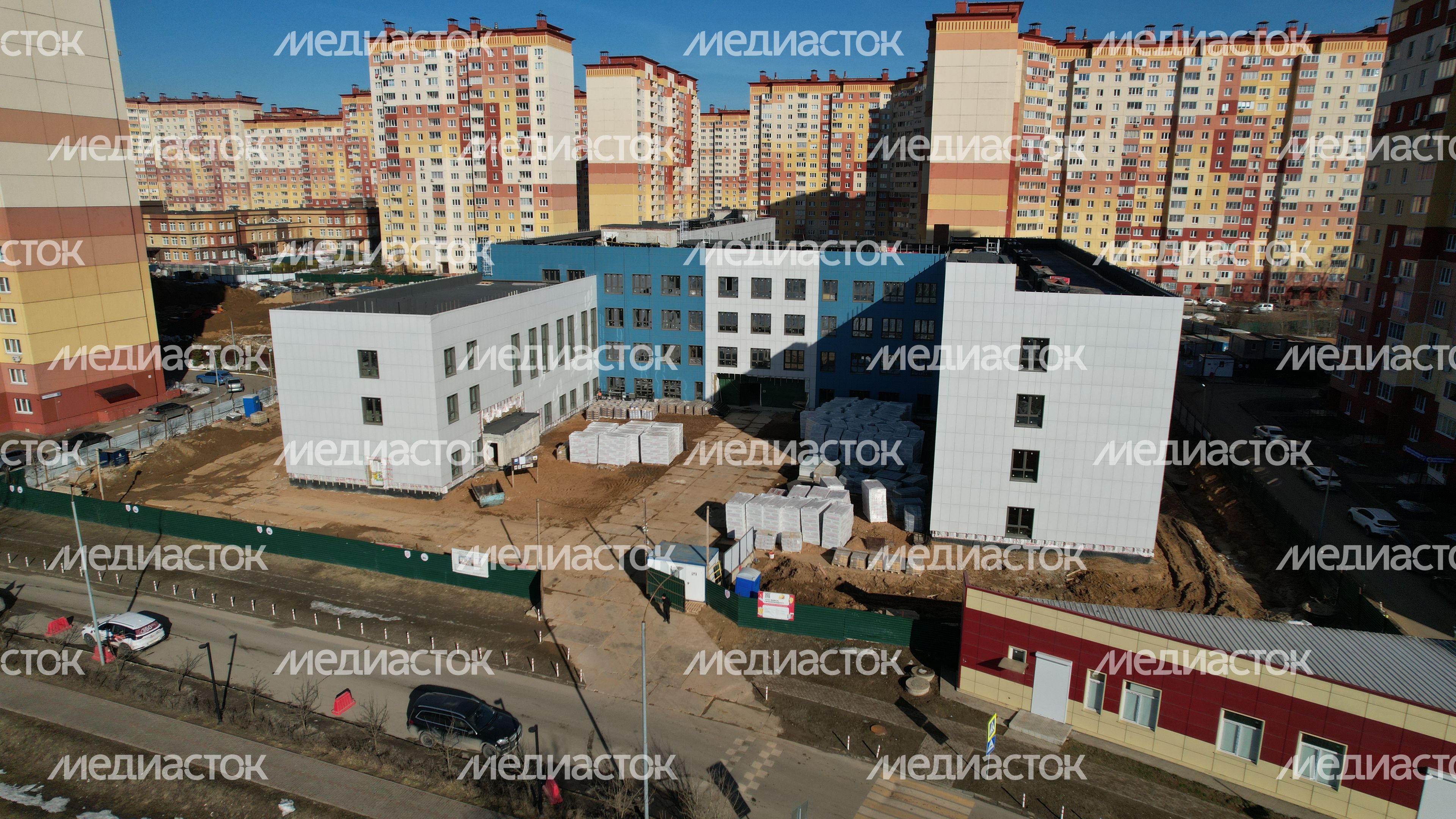 Строительство школы на 1100 мест в ЖК "Новые Островцы"