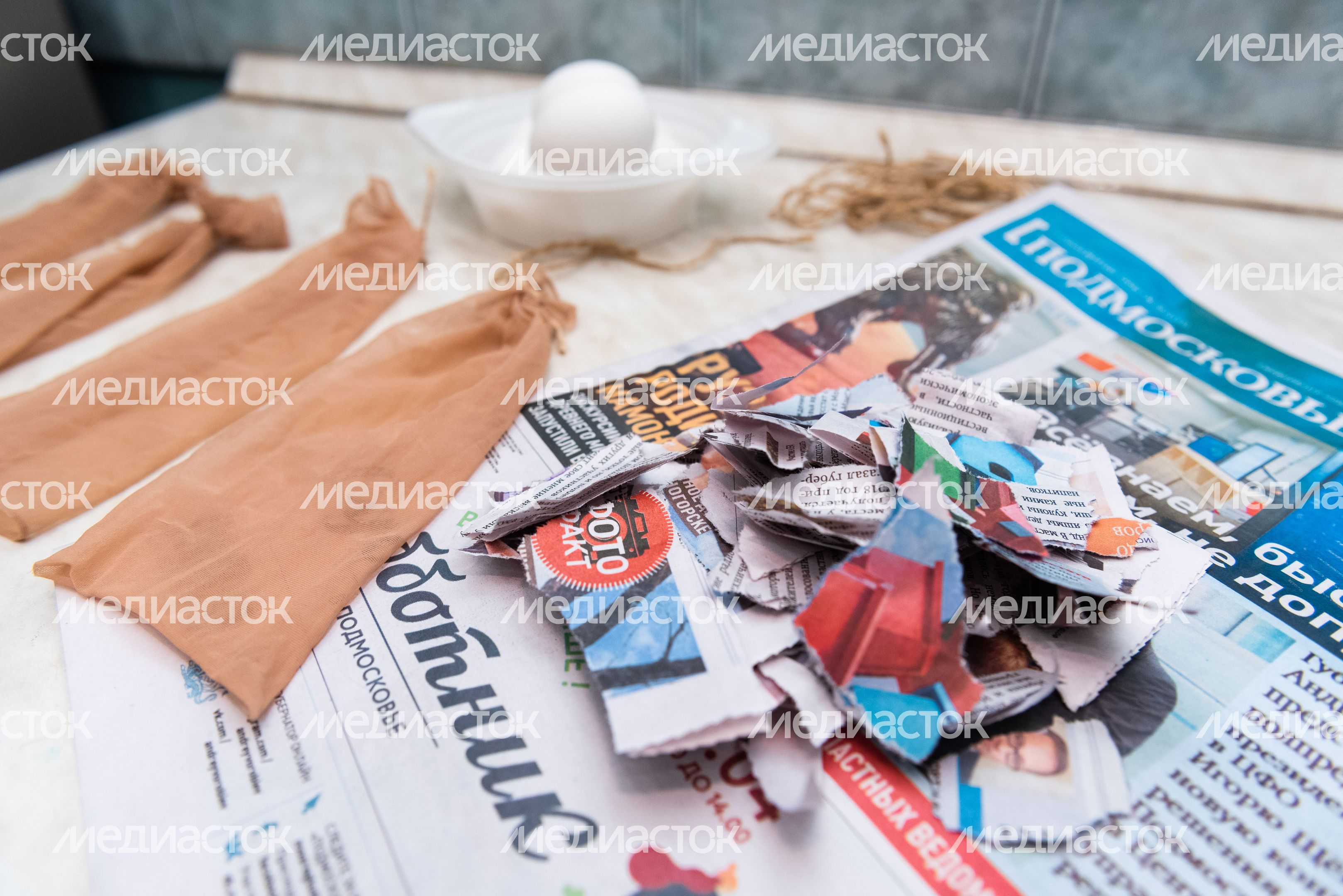 Эксперимент РИАМО по окраске яиц к Пасхе