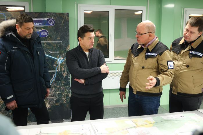 Андрей Воробьев проверил строительство Мытищинской хорды