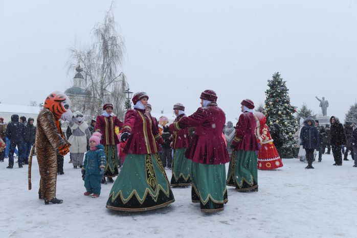 Открытие пешеходной зоны «Житная площадь» в Коломне
