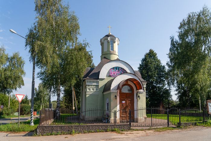 Церковь Троицы Живоначальной в селе Абрамцево Дмитровского округа