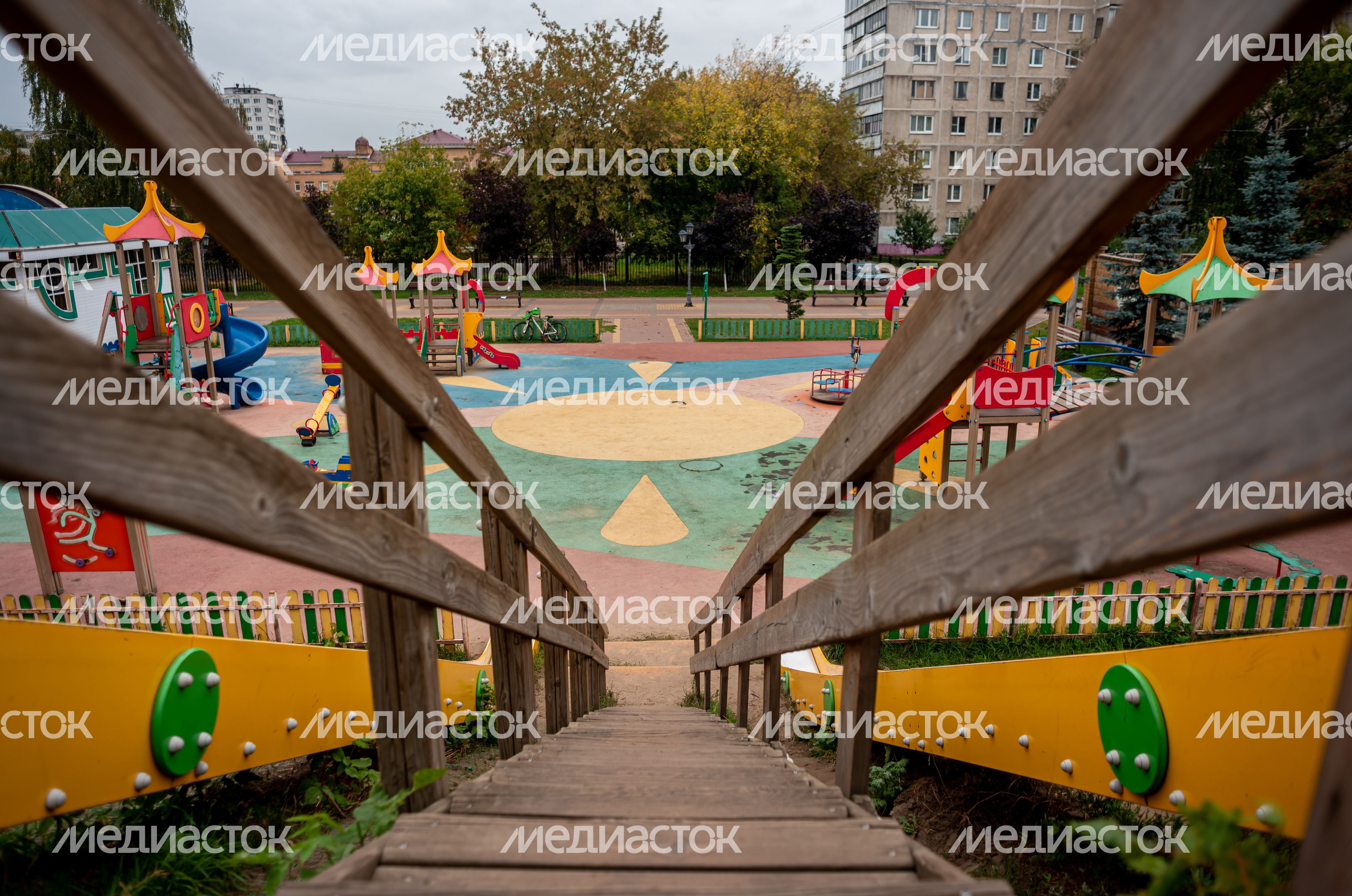 Школьный бульвар в Раменском