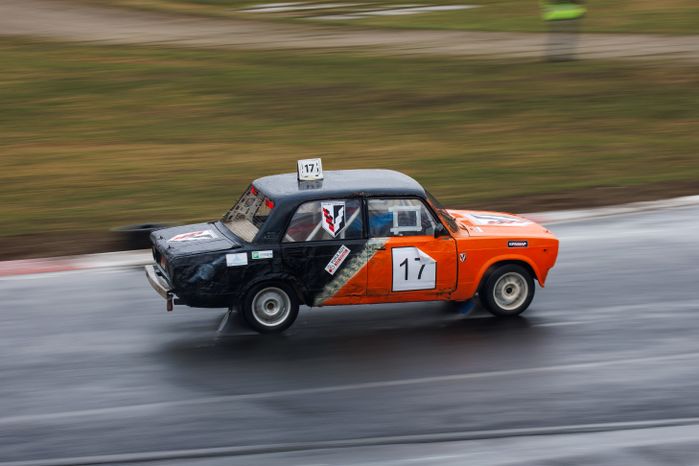 Открытие сезона ралли-кросса на гоночной трассе ADM Raceway в Мячково округа Люберцы