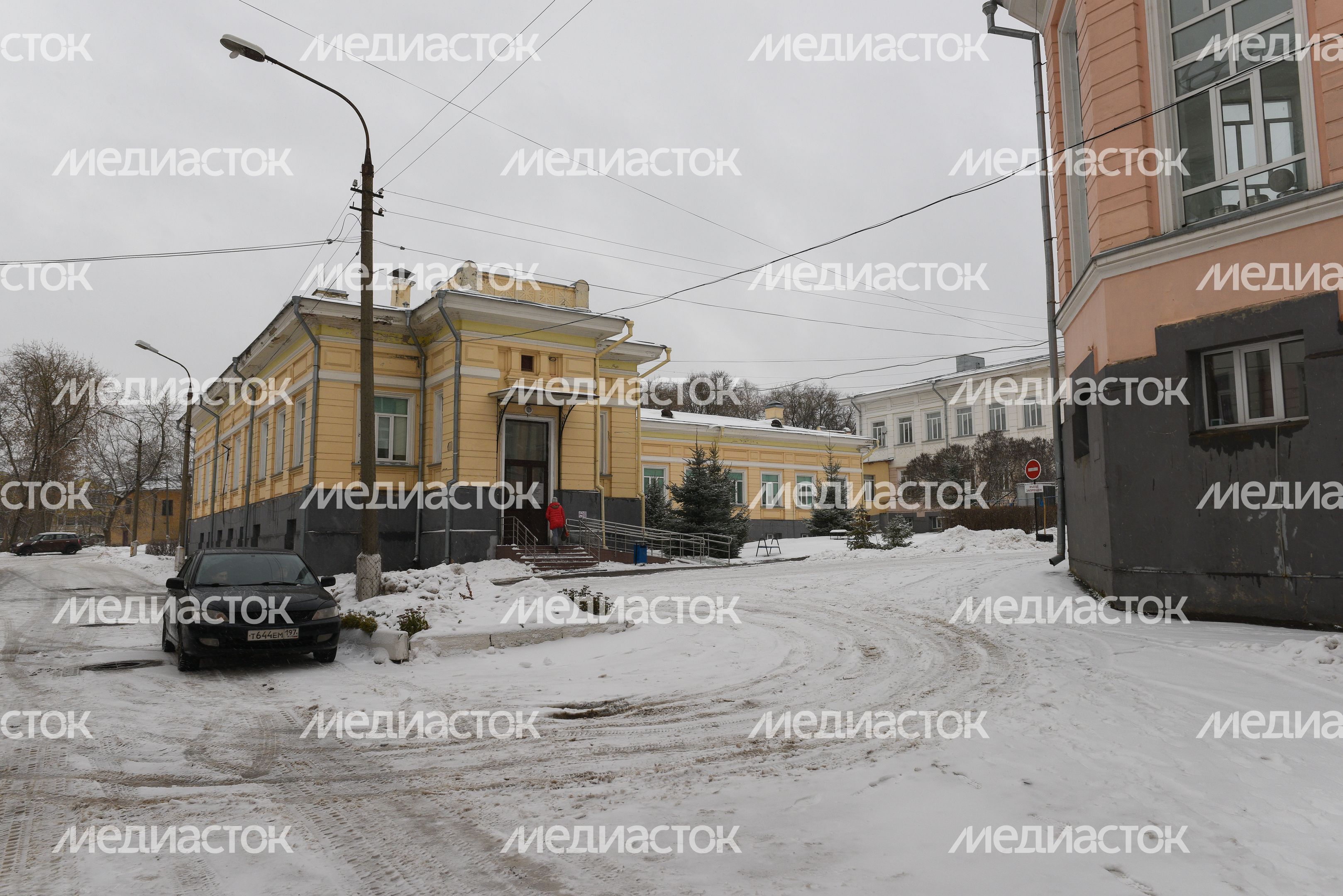 Виды города Серпухов зимой