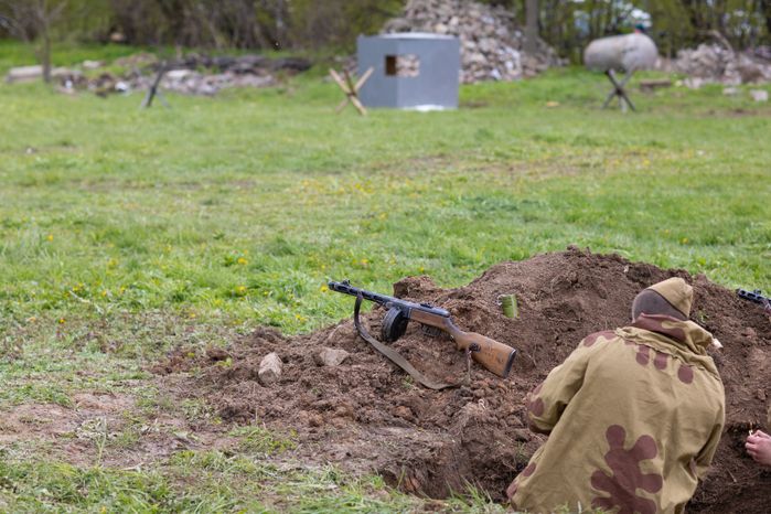 Военно-историческая реконструкция "Третий удар. Освобождение Крыма"