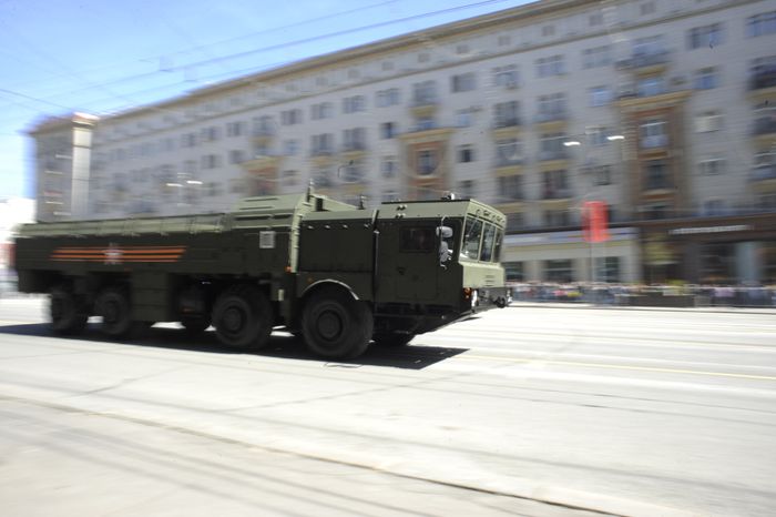 Генеральная репетиция парада Победы на Красной площади