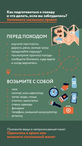 Как не потеряться в лесу