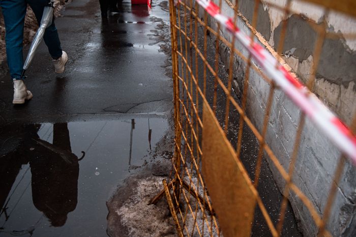 Декабрьская слякоть в Москве