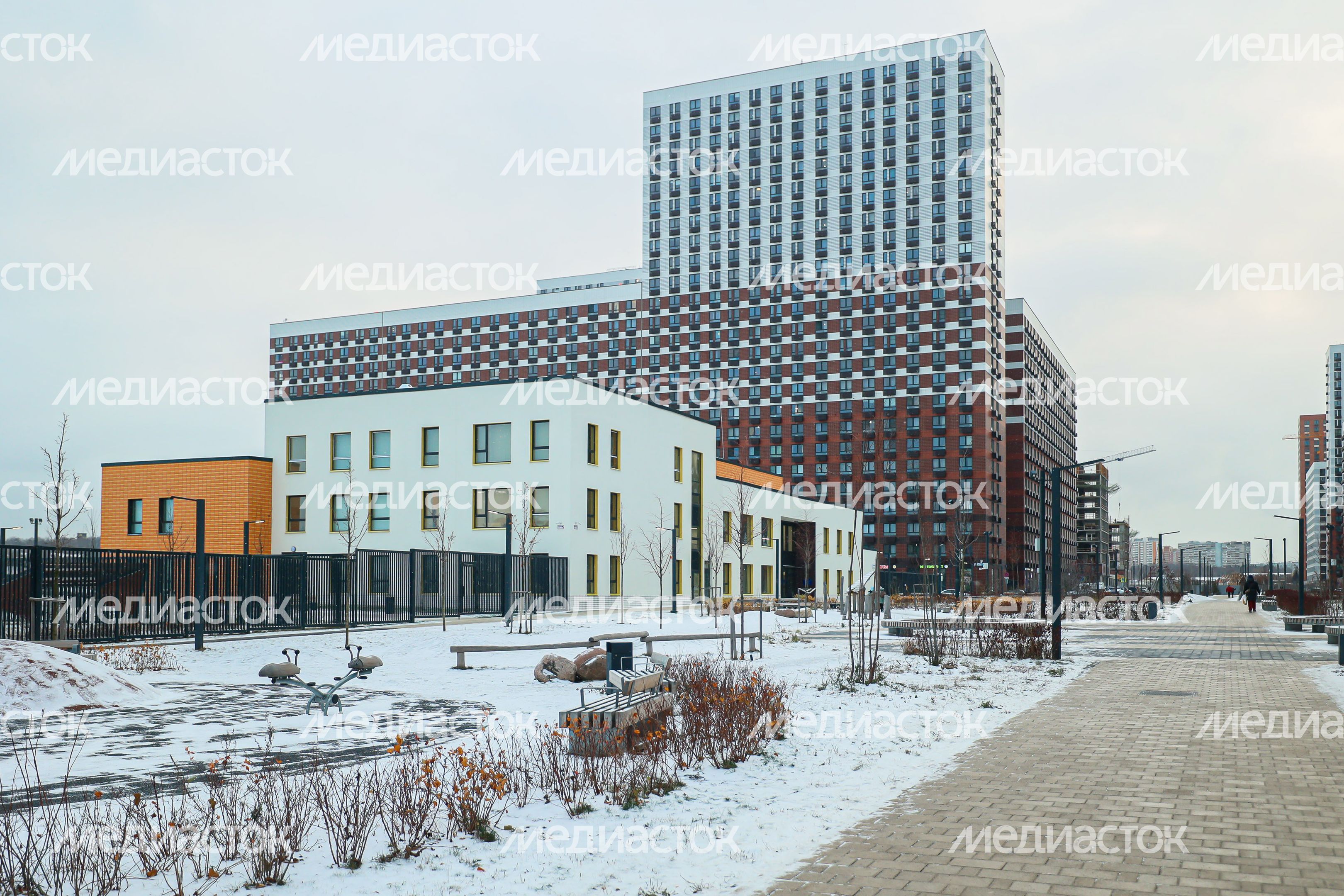 Детский сад в микрорайоне Парковый