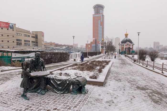 Парк Солнечных часов в Щелково