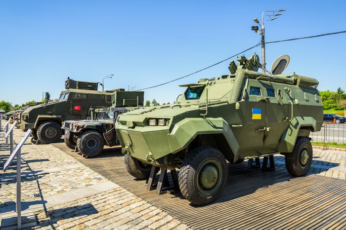 Выставка вооружения в Парке Победы, посвященная СВО