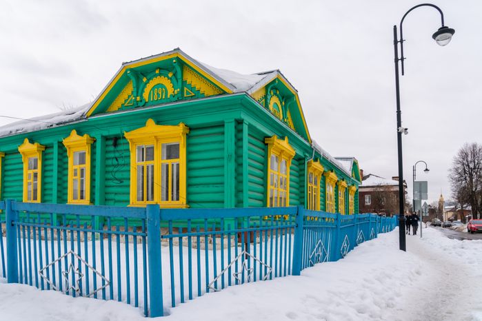 Улицы зимней Коломны