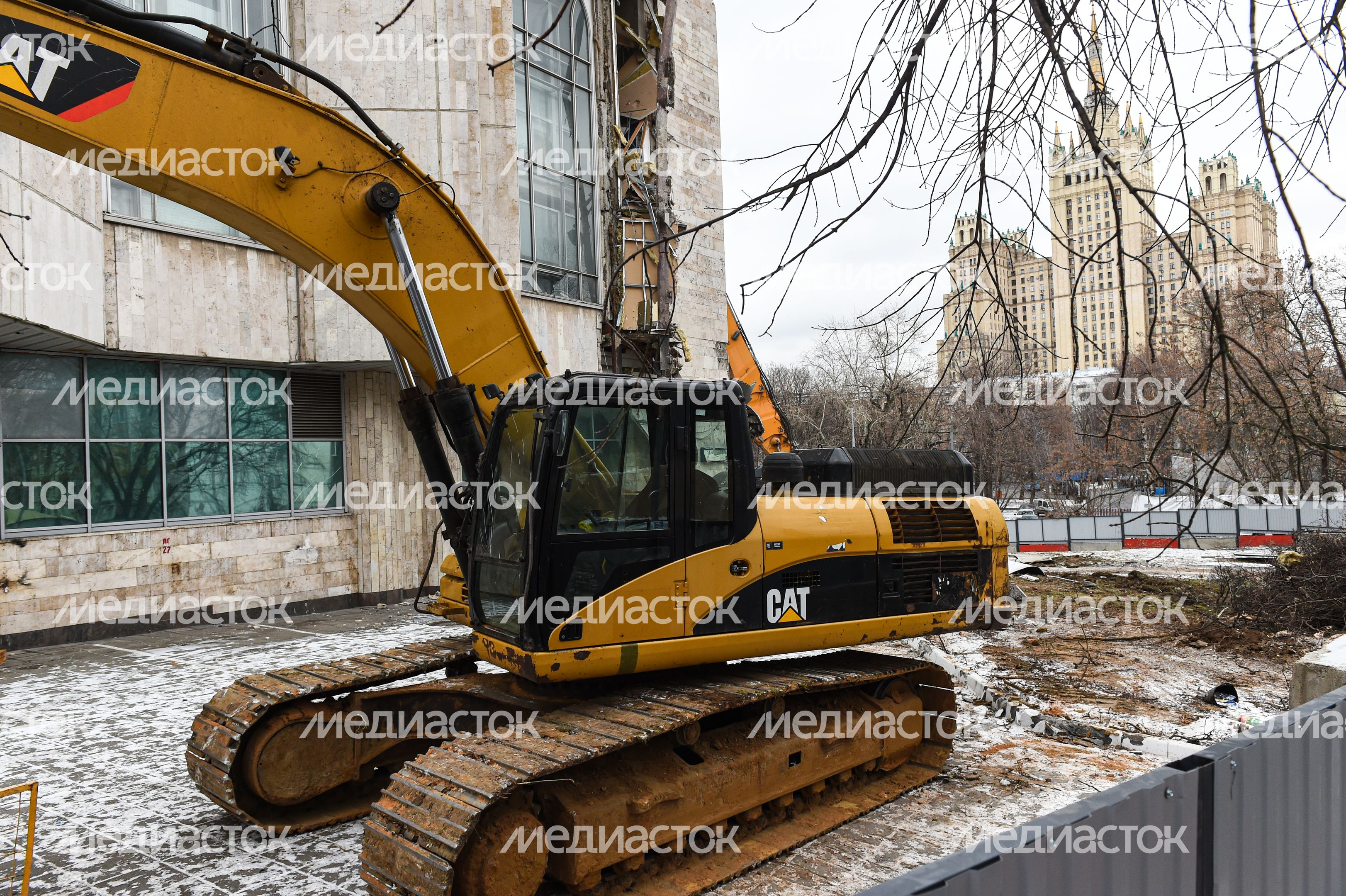 Снос кинотеатра «Соловей» в Москве