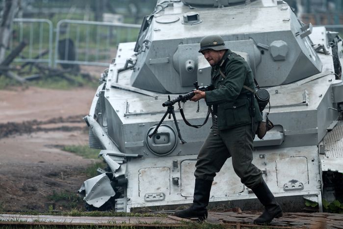 Военно-историческая реконструкция «Первый день войны» у Главного храма ВС РФ в День памяти и скорби