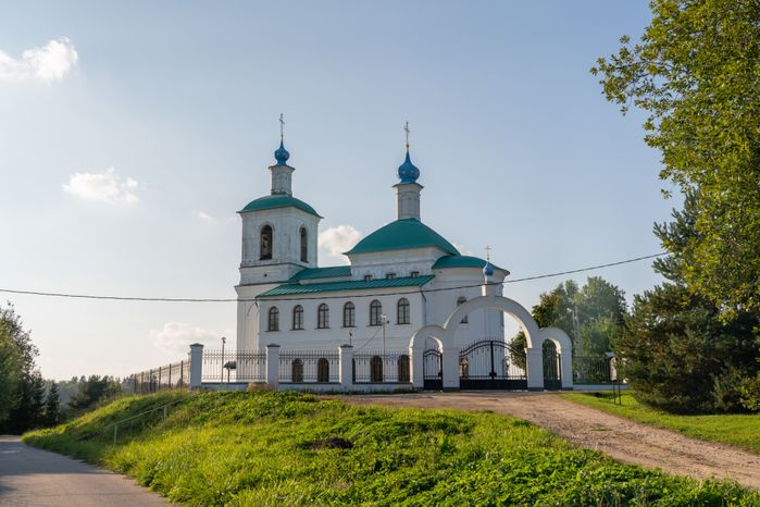 Руза. Церковь Смоленской иконы Божией Матери в Новогорбово