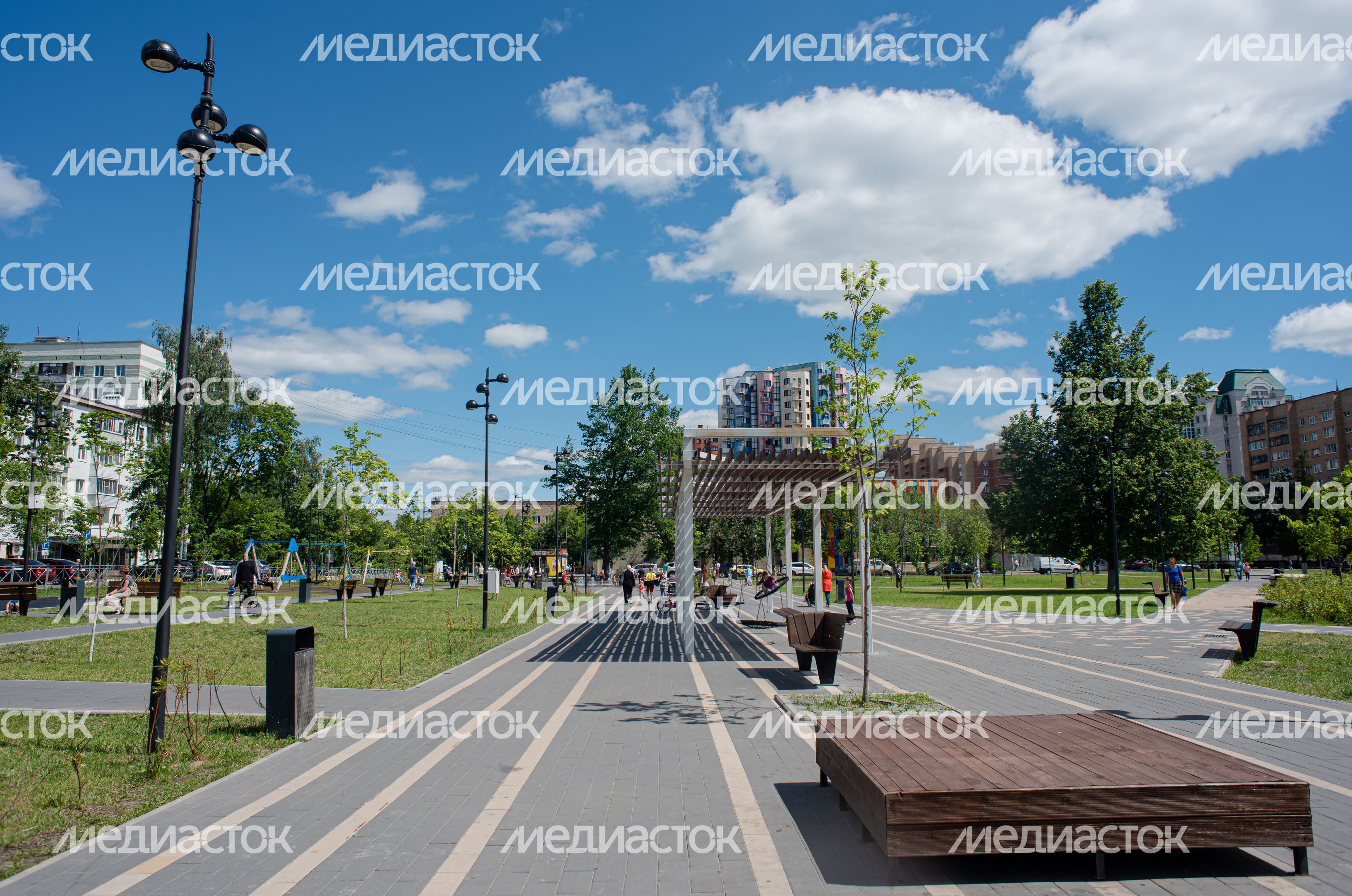 Летние виды города Ивантеевка