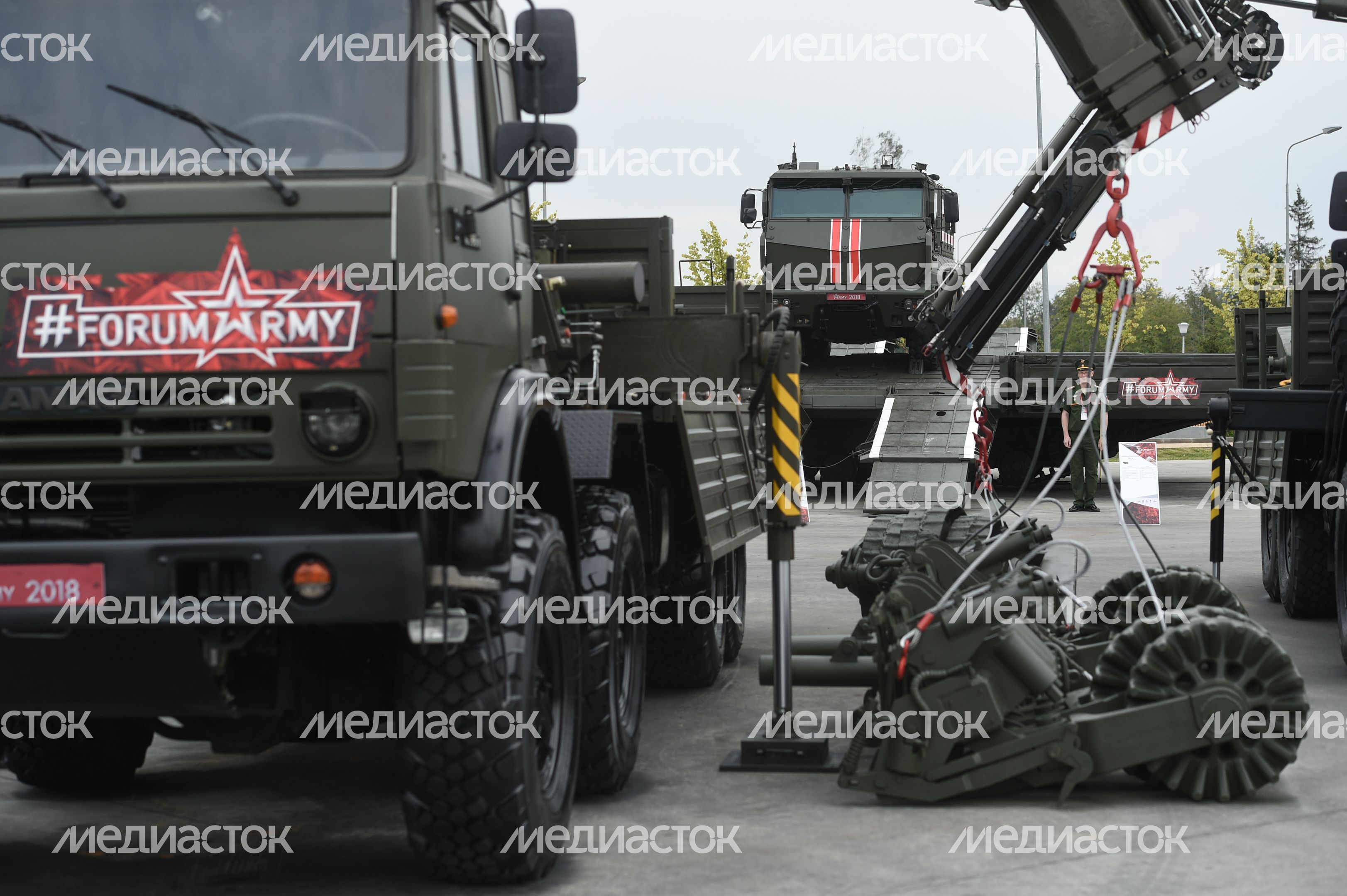 Открытие Международного форума «Армия‑2018» в Подмосковье
