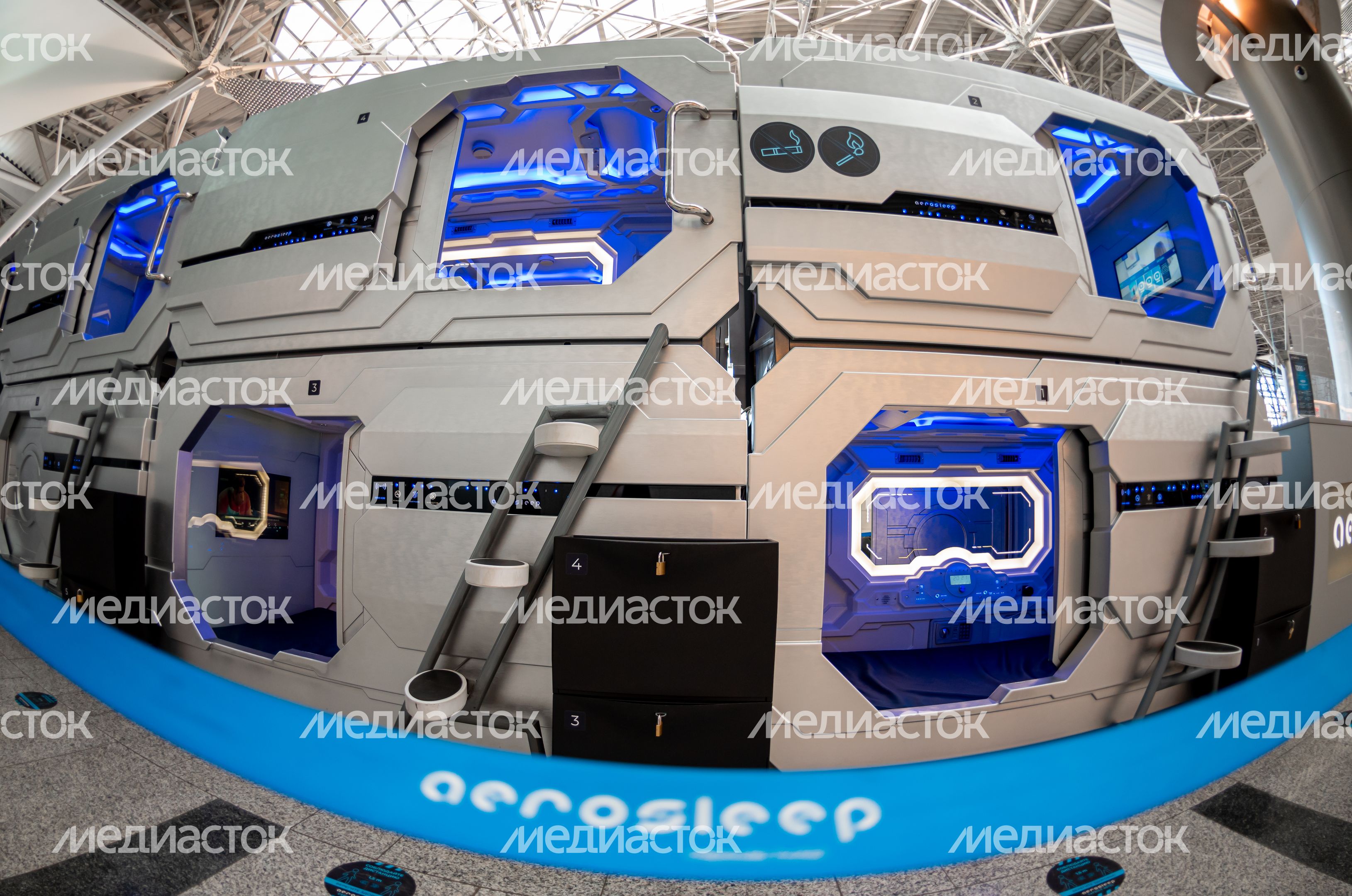 Виды Капсульного отеля Aerosleep в аэропорту Внуково Виды Капсульного отеля Aerosleep в аэропорту Внуково