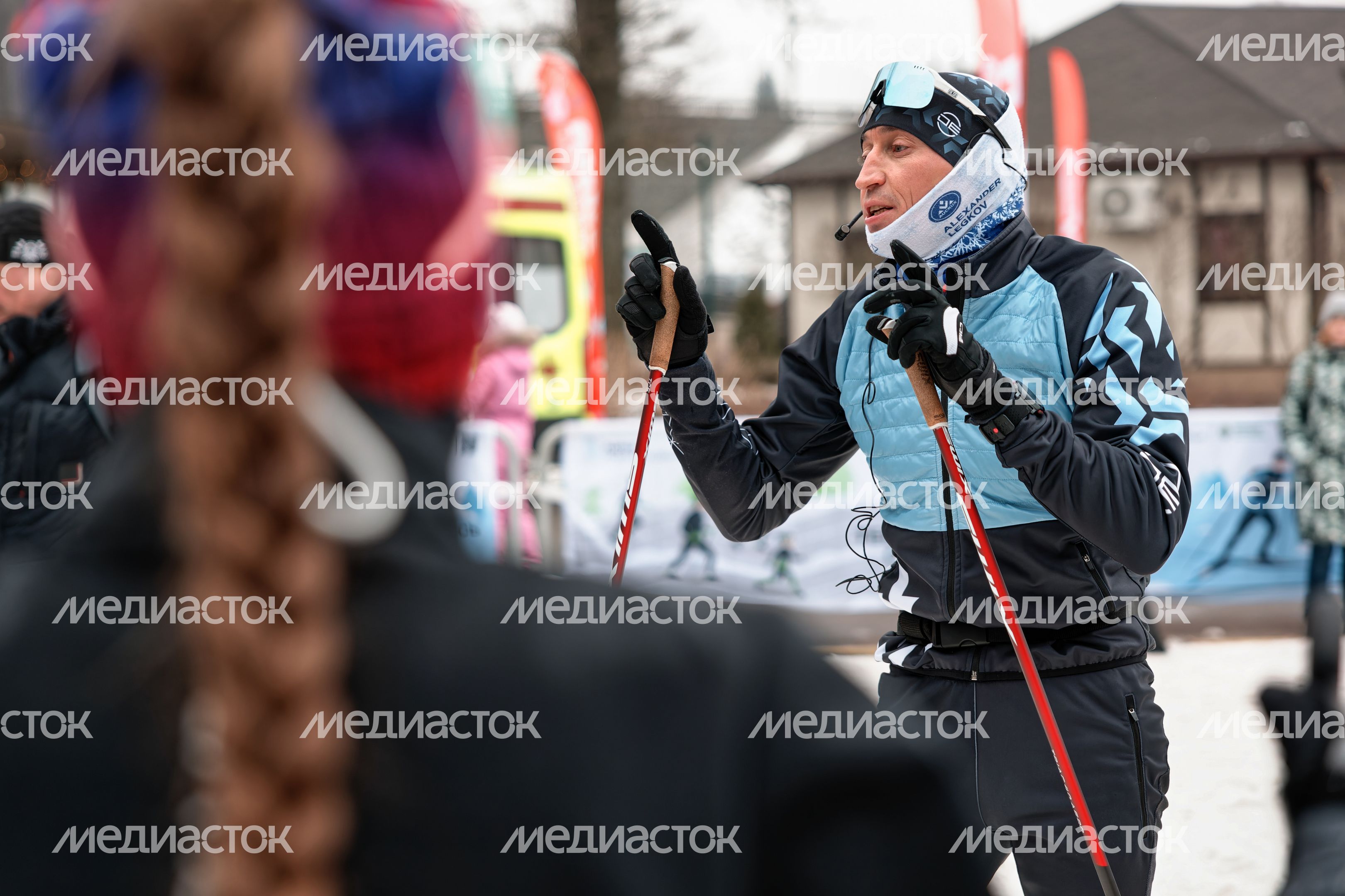 Тренировка для лыжников от Олимпийского чемпиона Александра Легкова в Одинцово Тренировка для лыжников от Олимпийского чемпиона Александра Легкова в Одинцово