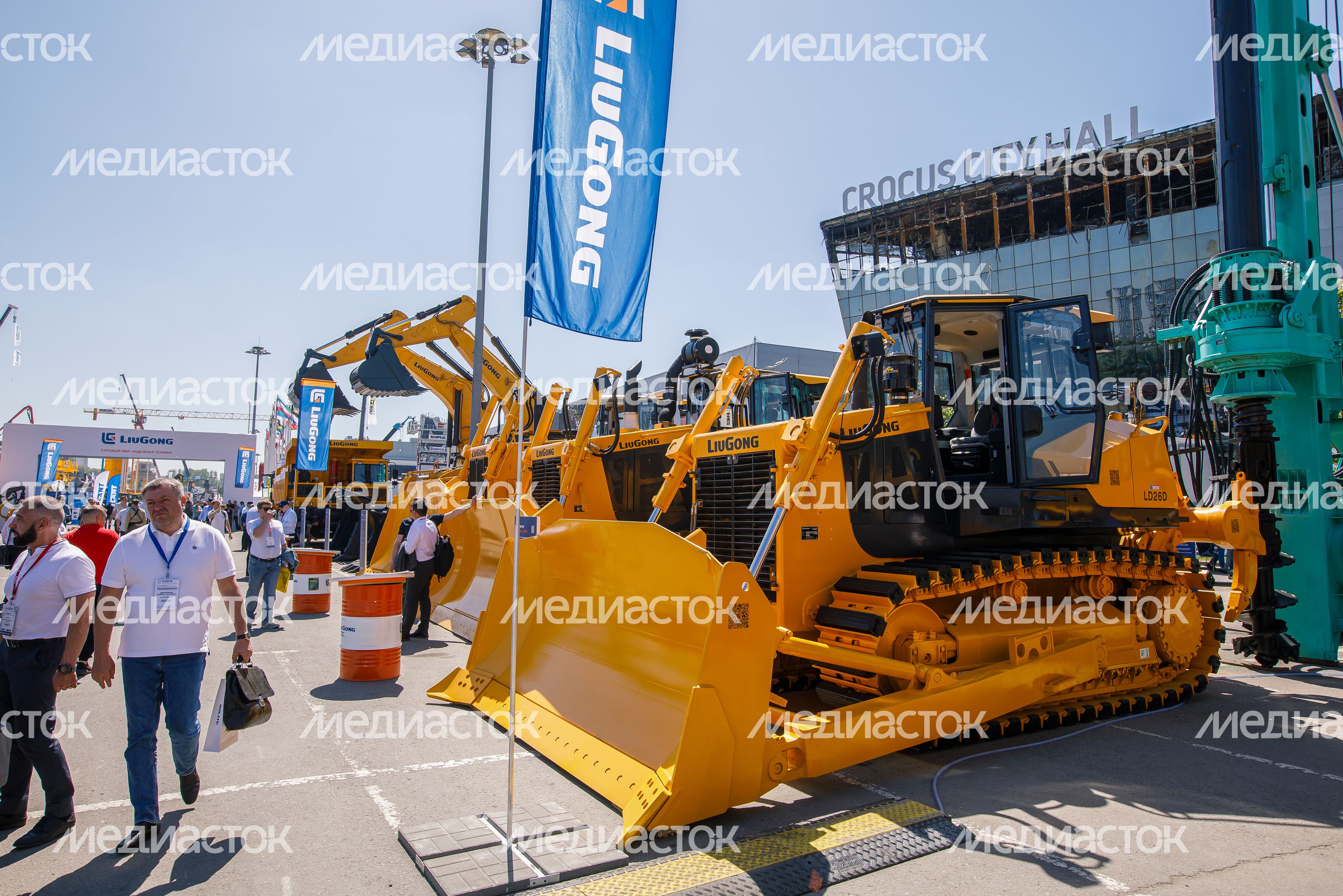 Выставка строительной техники и технологий CTT EXPO в красногорском МВЦ «Крокус Экспо»