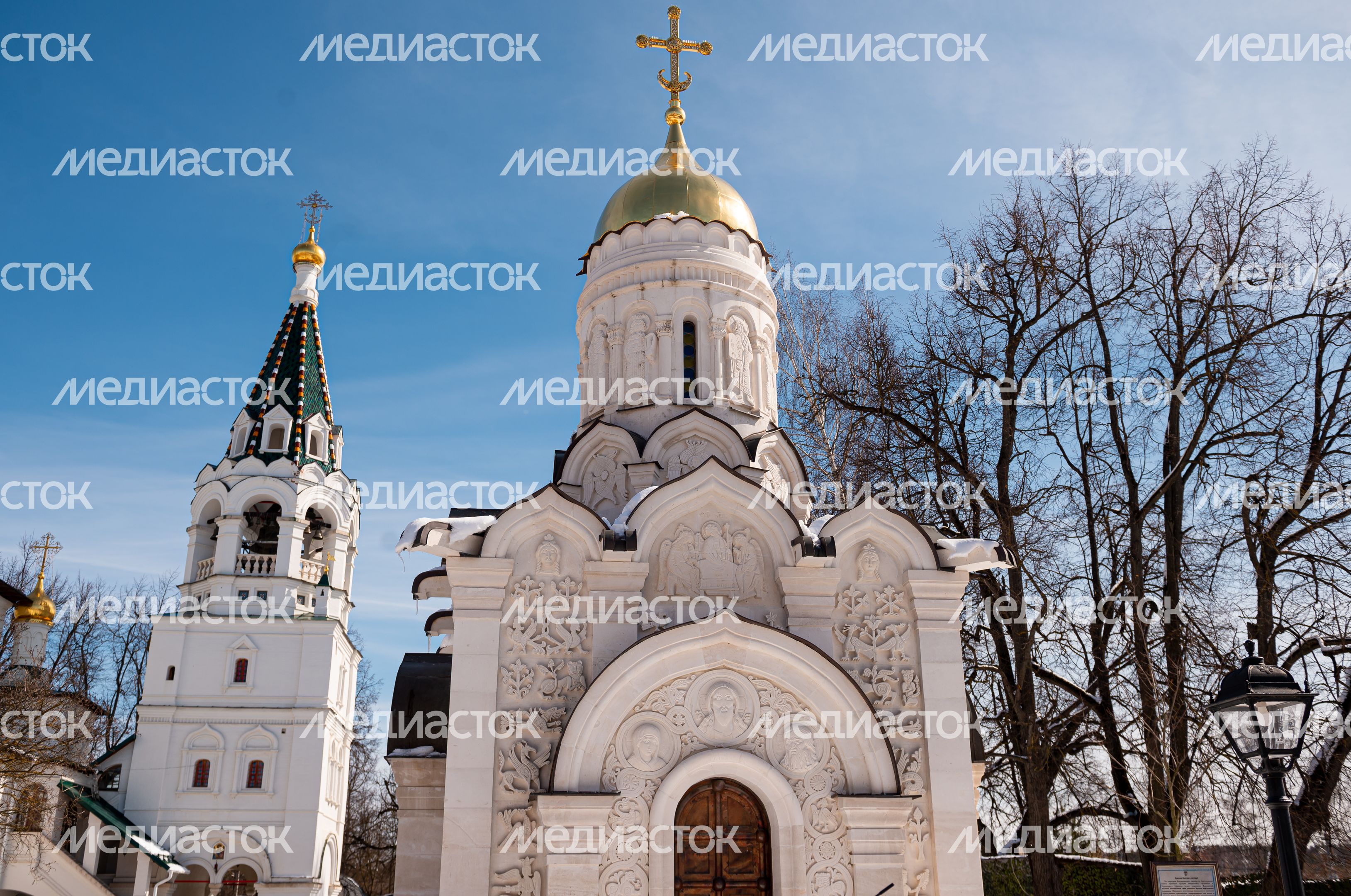 Зимние виды Храма Благовещения Пресвятой Богородицы