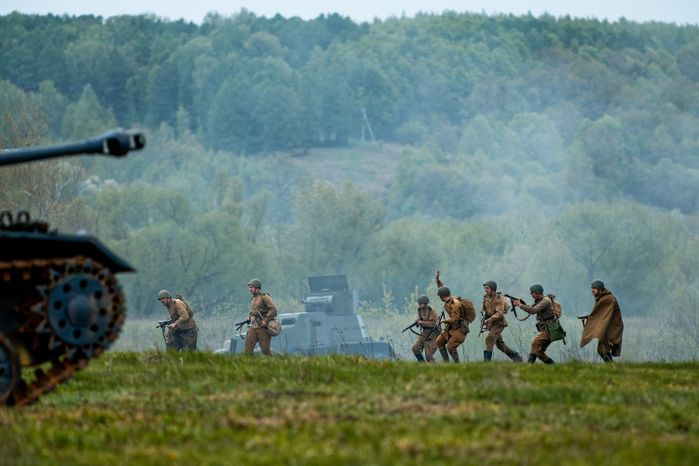 XIX Военно-исторический фестиваль "Огненная дуга" в Ступино