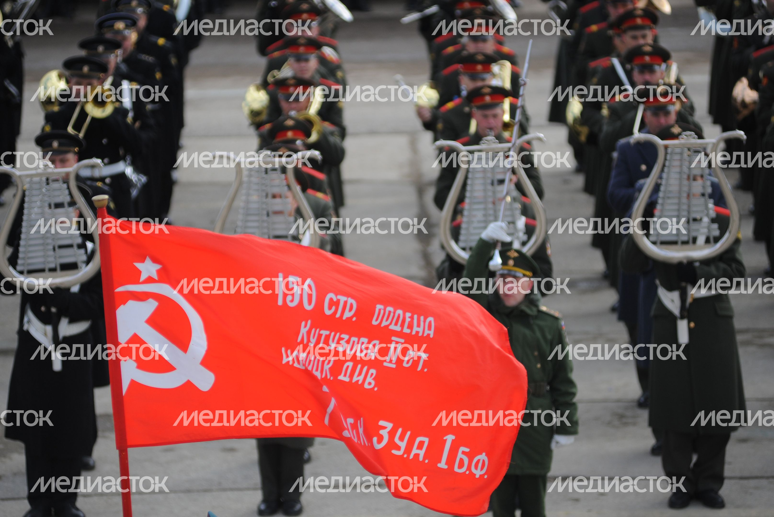 Репетиция Парада Победы в Алабино