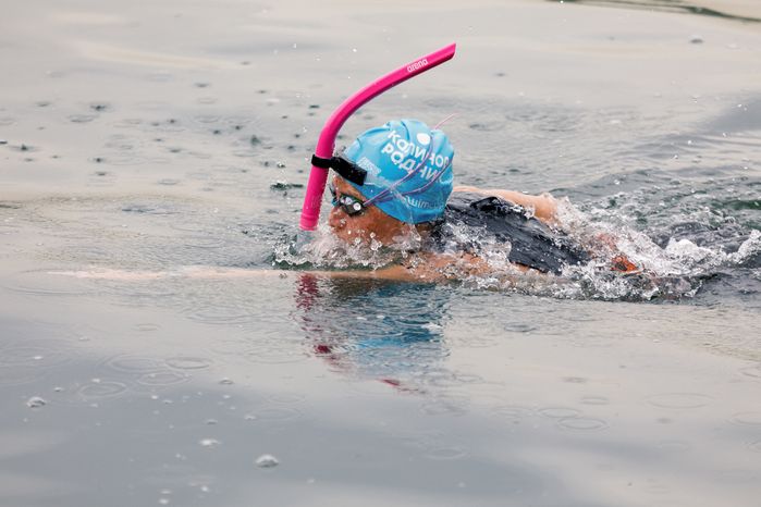 Заплыв на открытой воде Swimcup на Кореневском карьере в Люберцах