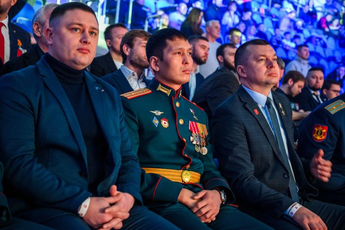 Герои России на Межрегиональном турнире по единоборствам «Герои Отечества» в Люберцах