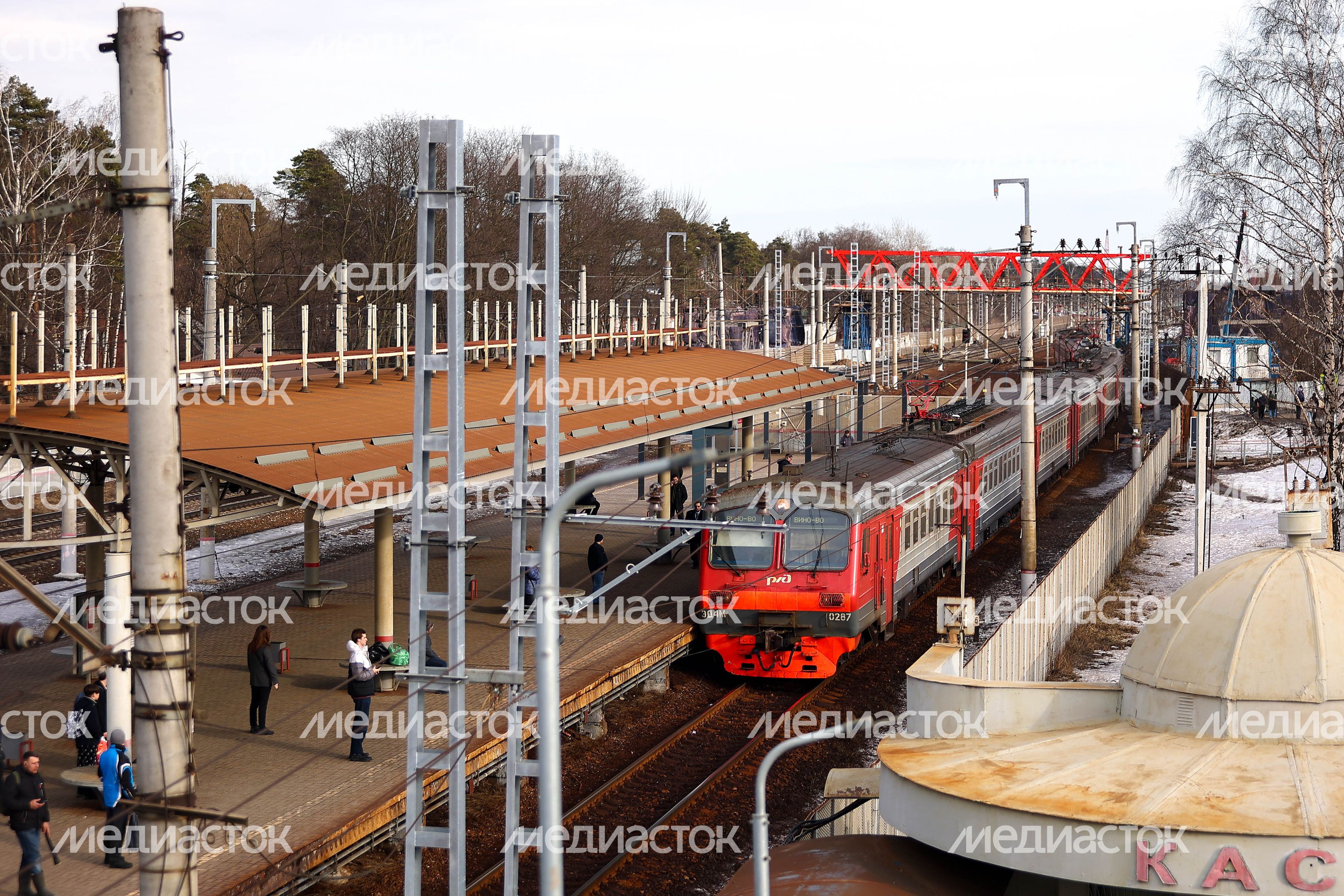 Проверка губернатором строительства путепровода в Раменском