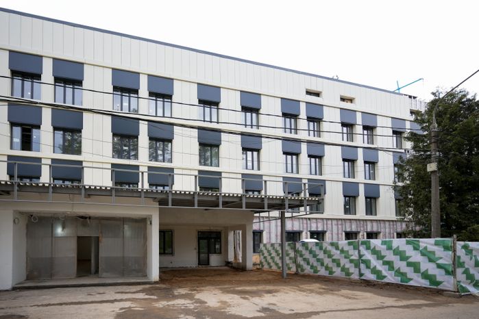 В Можайской больнице продолжается комплексный капремонт хирургического корпуса
